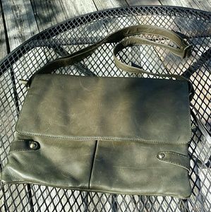 Chaos Leather Shoulder Purse